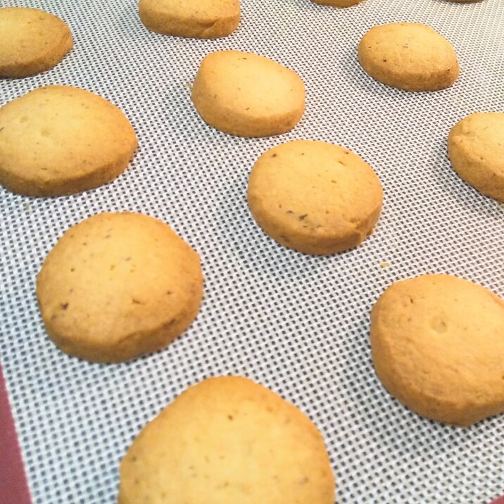 レモン風味のクッキー
